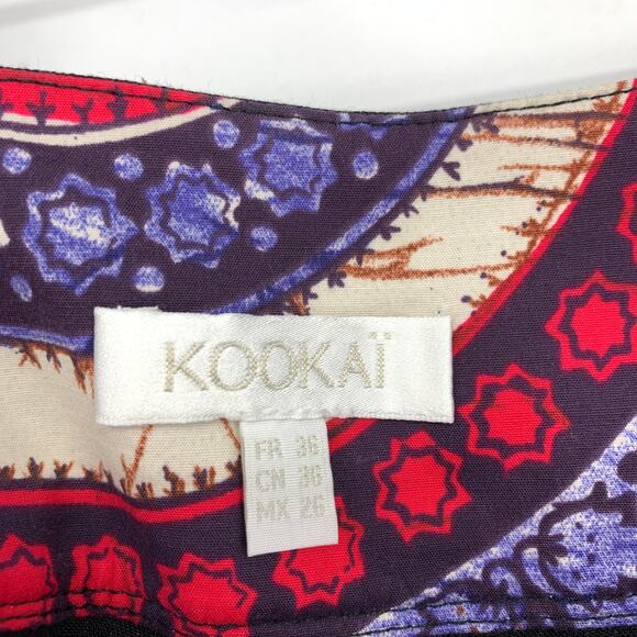 Kookai Pant Suit Set Womens Size 36 US S Black Pinstripe Wide Leg Pants + Jacket - Picture 12 of 13